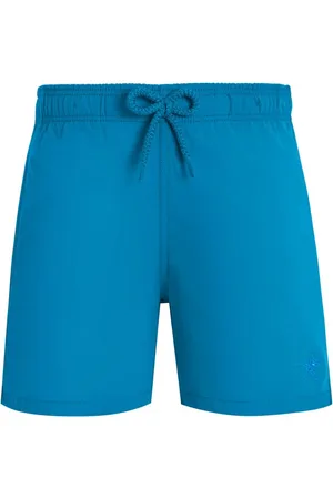 Vilebrequin Badeshorts med logoapplikation