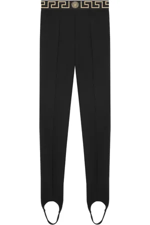VERSACE Greca Border leggings med bånd under foden