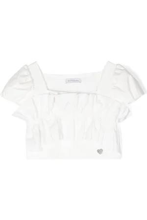 MONNALISA Bluse med samleeffekt