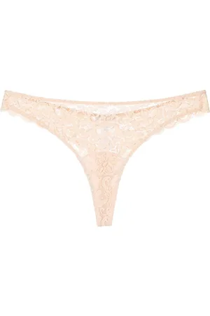 Hanro Moments g-streng med blondeblomster