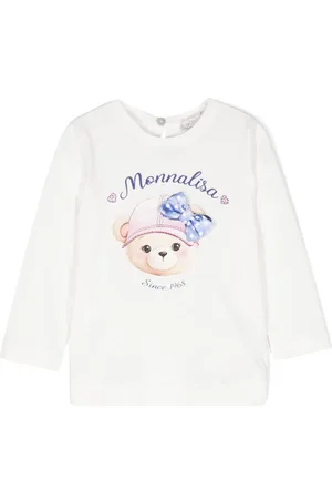 MONNALISA T-shirt med bamsetryk
