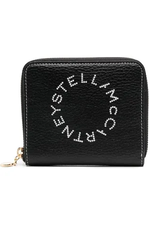 Stella McCartney Pung med logotryk og lynlås