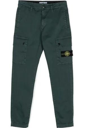 Stone Island Cargo-bukser med kompasmærke