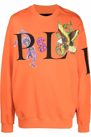 Philipp Plein Sweatshirt med grafisk tryk