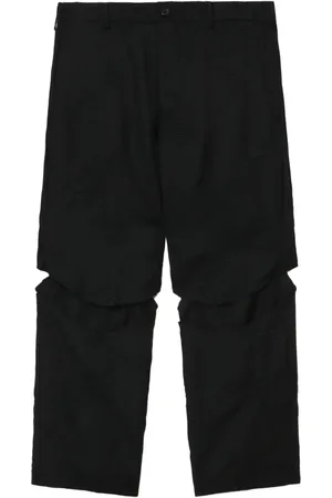 Comme des Garçons Cropped bukser med udskæringsdetalje