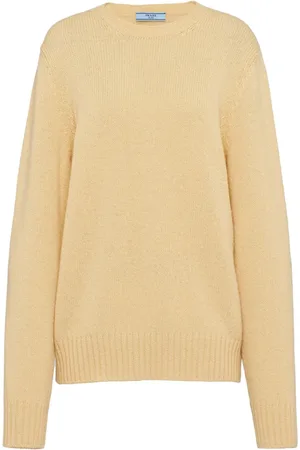 Prada Uldtrøje med trekantet logo