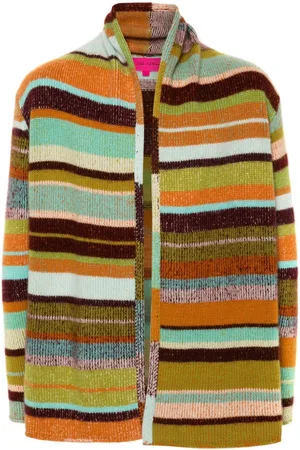 THE ELDER STATESMAN Stribet Italy cardigan
