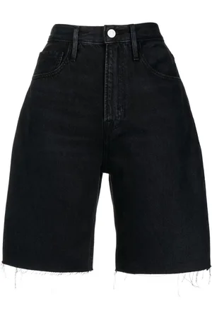 Frame Denimshorts med brede ben