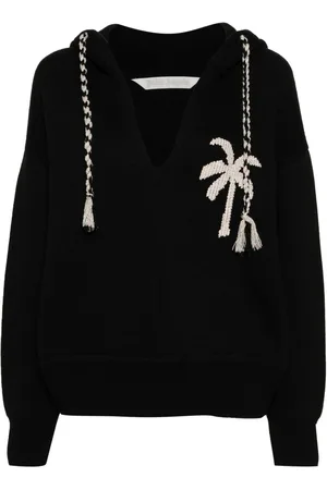 Palm Angels Strikket Palm hættetrøje