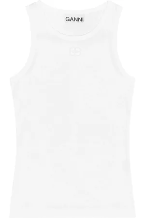 Ganni Ribbet tanktop