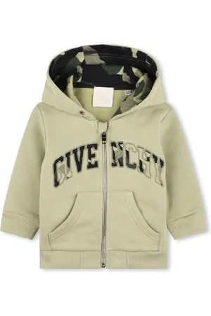 Givenchy Hættetrøje med kamuflagetryk og lynlås
