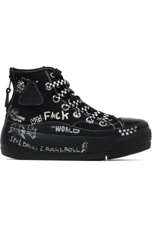 R13 Double Grommet Kurt-sneakers