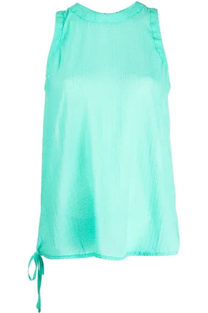 Essentiel Antwerp Cropped tanktop med snoretræk-detalje