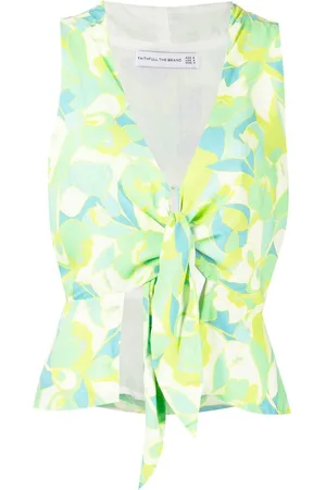 FAITHFULL THE BRAND Tahani top med bundet front