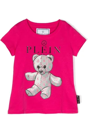 Philipp Plein T-shirt med bamsetryk