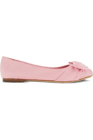 Salvatore Ferragamo Loafers i læder med sløjfedetalje