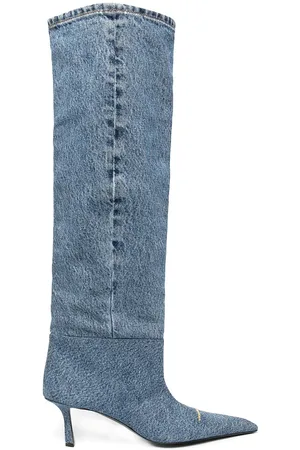 Alexander Wang Viola 65mm denimstøvler