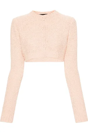 Fabiana Filippi Cardigan i bouclé med cropped pasform