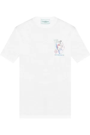 Casablanca T-shirt med grafisk tryk