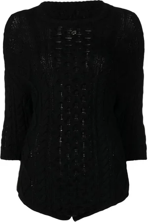 COPERNI Kabelstrikket bodysuit med hætte