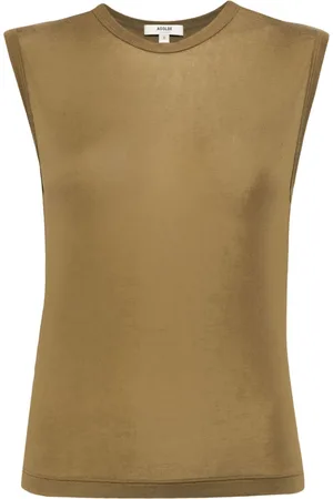 AGOLDE Nikita tanktop med rund hals