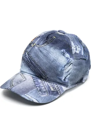 Chiara Ferragni Kasket med denimtryk