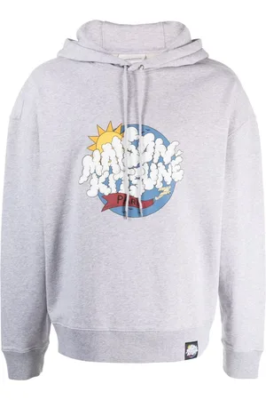 Maison Kitsuné Hættetrøje med grafisk tryk