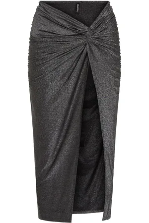 Karl Lagerfeld Signature sarong med glimmerudsmykning
