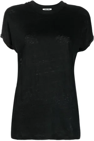 MAX & MOI Kortærmet T-shirt i hør