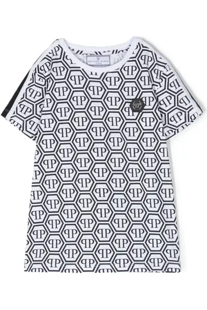 Philipp Plein T-shirt med heldækkende logotryk