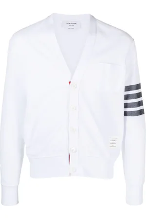 Thom Browne Cardigan med 4 striber
