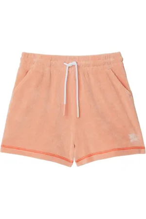 Burberry Frotté-shorts med Equestrian Knight-broderi