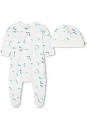 HUGO BOSS Pyjamassæt med logotryk