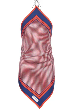 Balmain Silketop med halterneck