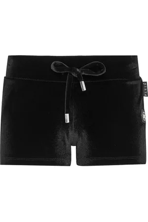 Philipp Plein Gothic Plein shorts i velour