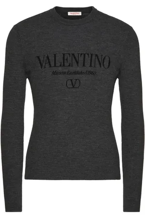 VALENTINO GARAVANI Trøje med logo-intarsia