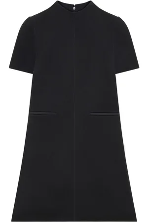 Courrèges Kort kjole i twill med A-snit