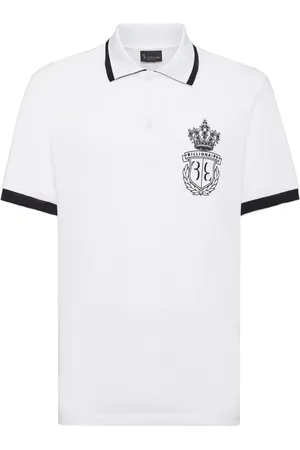 BILLIONAIRE Polo med broderet logo