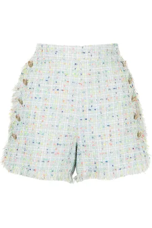 Edward Achour Paris Matrosshorts i tweed-stil