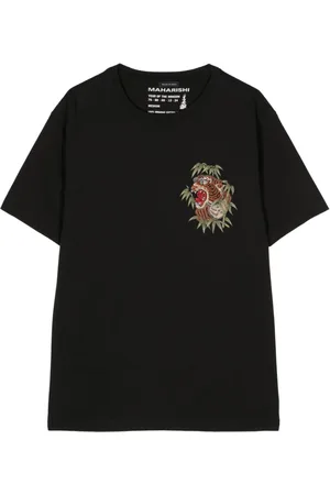 Maharishi Sweatshirt med tigerbroderi