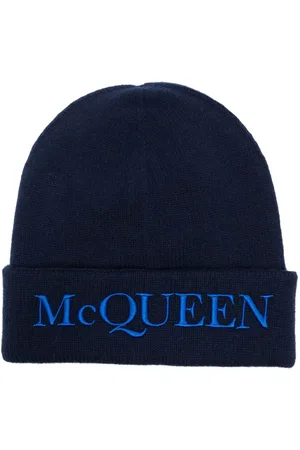 Alexander McQueen Hue med logo-broderi