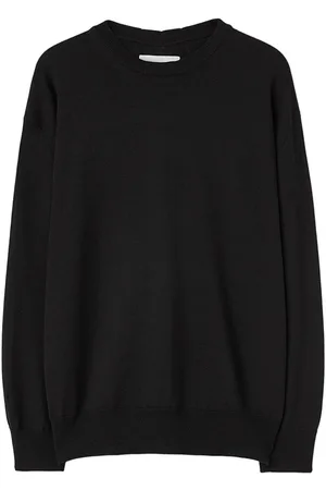 Jil Sander Uldtrøje med rund hals