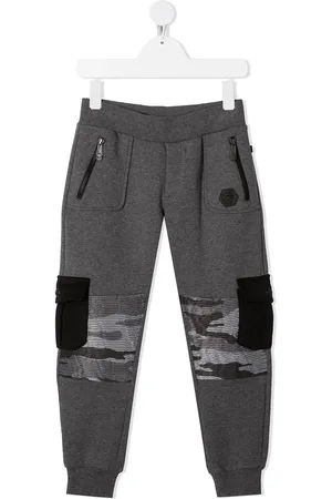 Philipp Plein Joggingbukser med kamuflage-patchwork