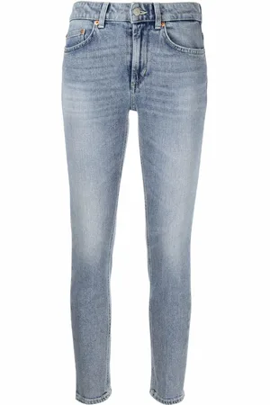 Dondup Cropped Marilyn jeans med smal pasform