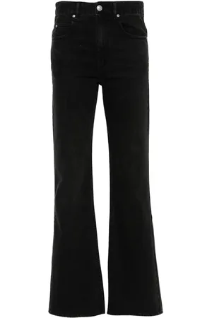 Isabel Marant Højtaljede Belvira bootcut-jeans