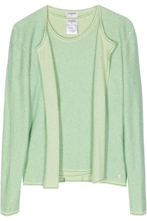 CHANEL Cardigan-sæt med broderi fra 2001