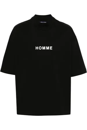 Comme des Garçons T-shirt med slogantryk