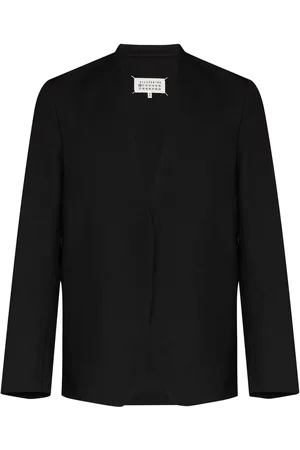 Maison Margiela Enkeltradet blazer uden krave