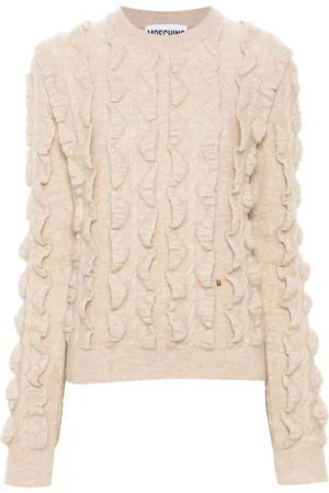 Moschino Sweater med logoplade