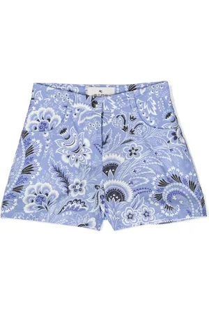 Etro Shorts i bomuld med paisleytryk